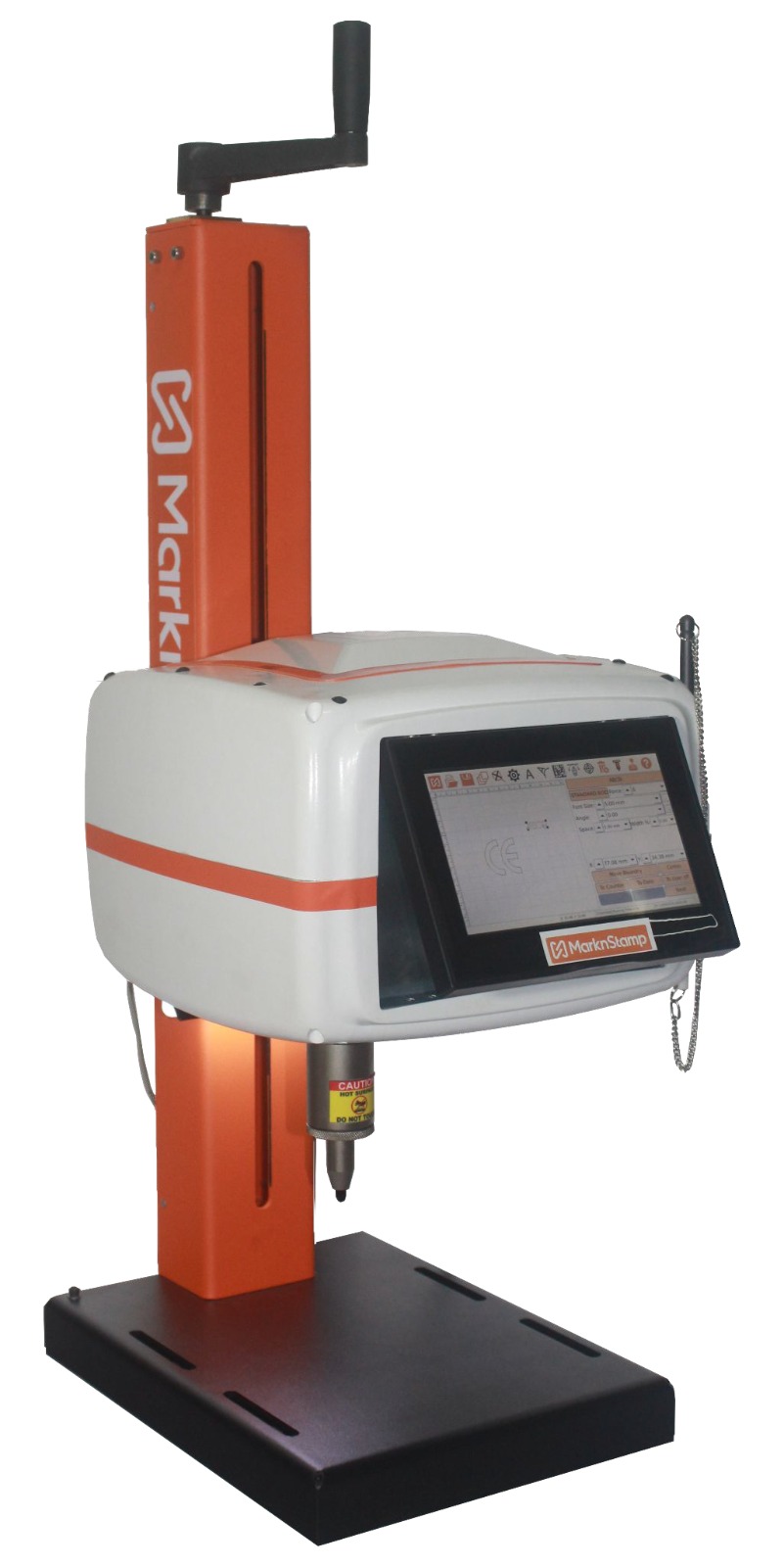 MNS-EMTC 2-in-1 Touch Screen Electromagnetic Table Top Marking Machine