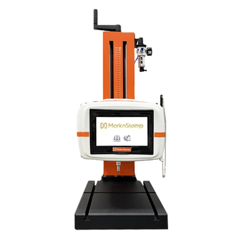 MNS-EMHTC 2-in-1 Touch Screen Table Top Marking Machine (Electromagnetic)