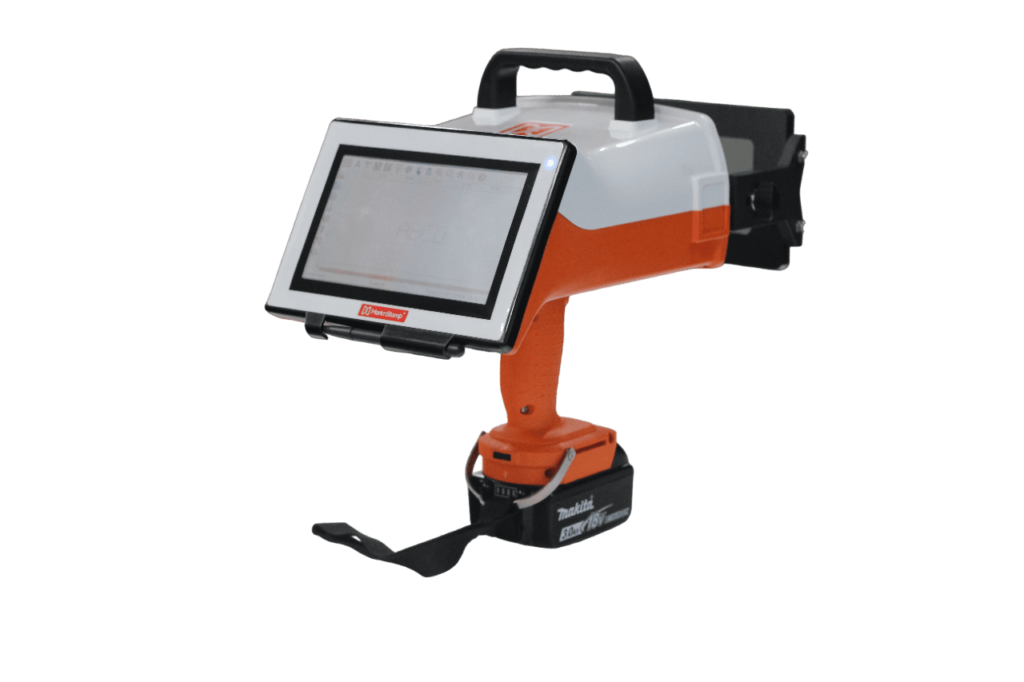 MNSBTC-103 Integrated Touch Screen Portable Marking Machine With 100x30mm