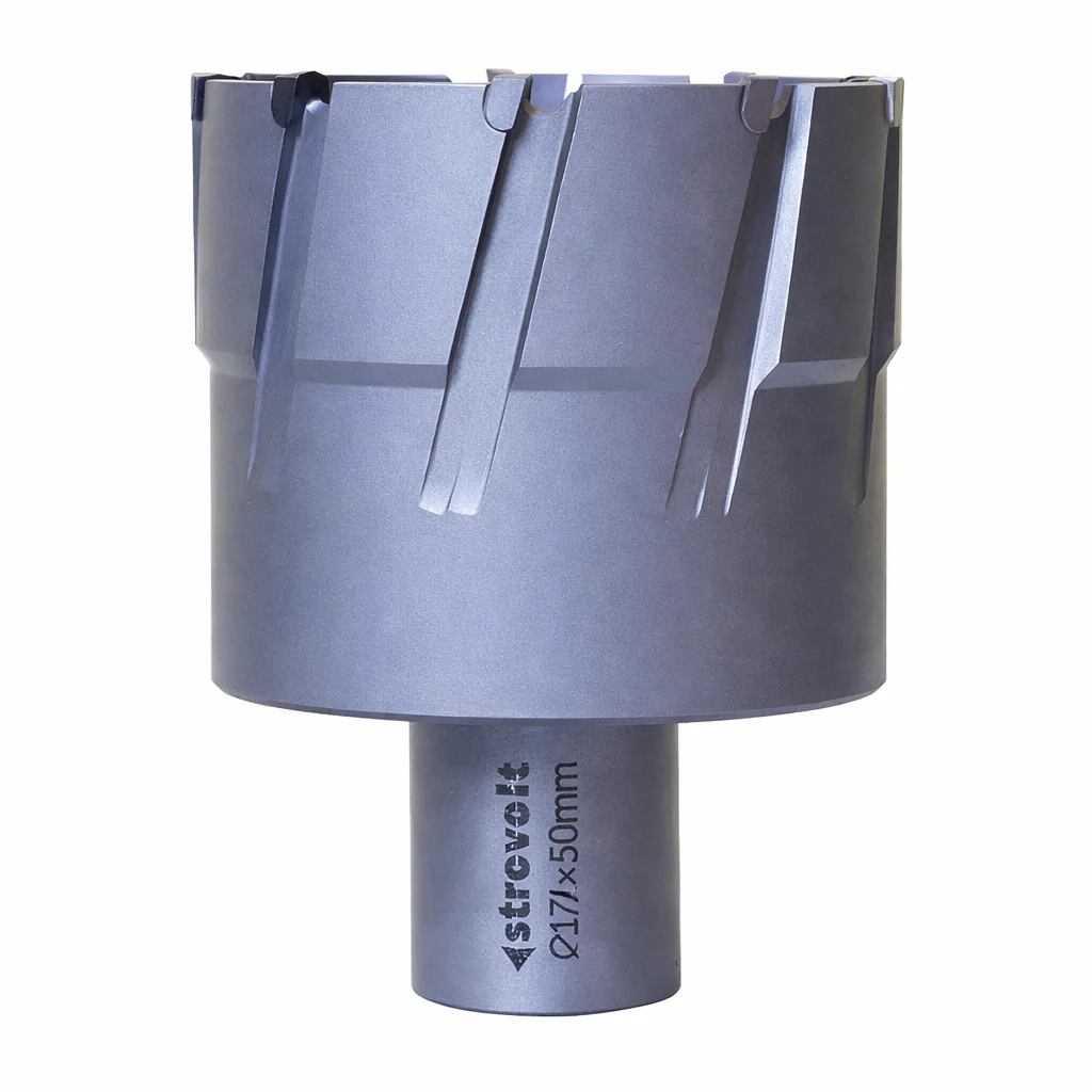 Strovolt Premium TCT Annular Core Cutter 79mm Diameter x 50mm Depth Tungsten Carbide Tipped Mag Drill Bit Part No: STRO787950 - strovolt - SKU: STRO787950 - Available in Saudi Arabia